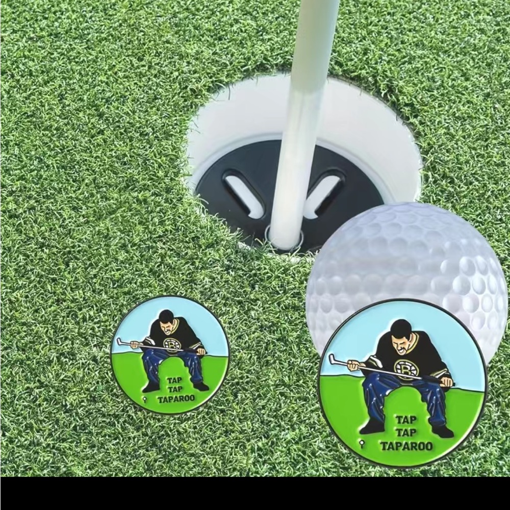 HAPPY GILMORE ⛳️BALL MARKER ⛳️W MAGNETIC CLIP⛳️